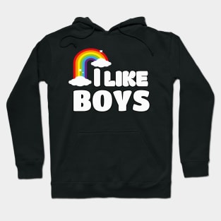 I like Boys LGBT Gay Pride Hoodie